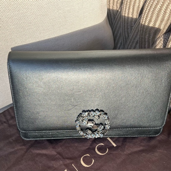 Gucci Broadway Moon clutch bag with Swarovski Crystals - Picture 7 of 13
